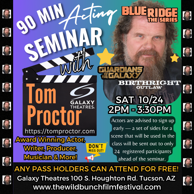 90 min Acting Seminar